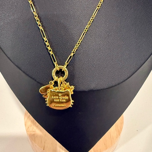 Kate Spade Gold Necklace with Hello Kitty Pendant - Picture 4 of 5